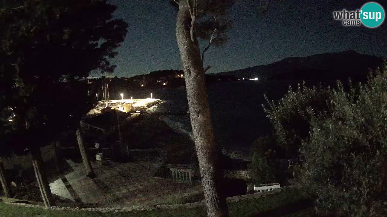 Spletna kamera Lumbarda – Plaža Prvi Žal – Korčula