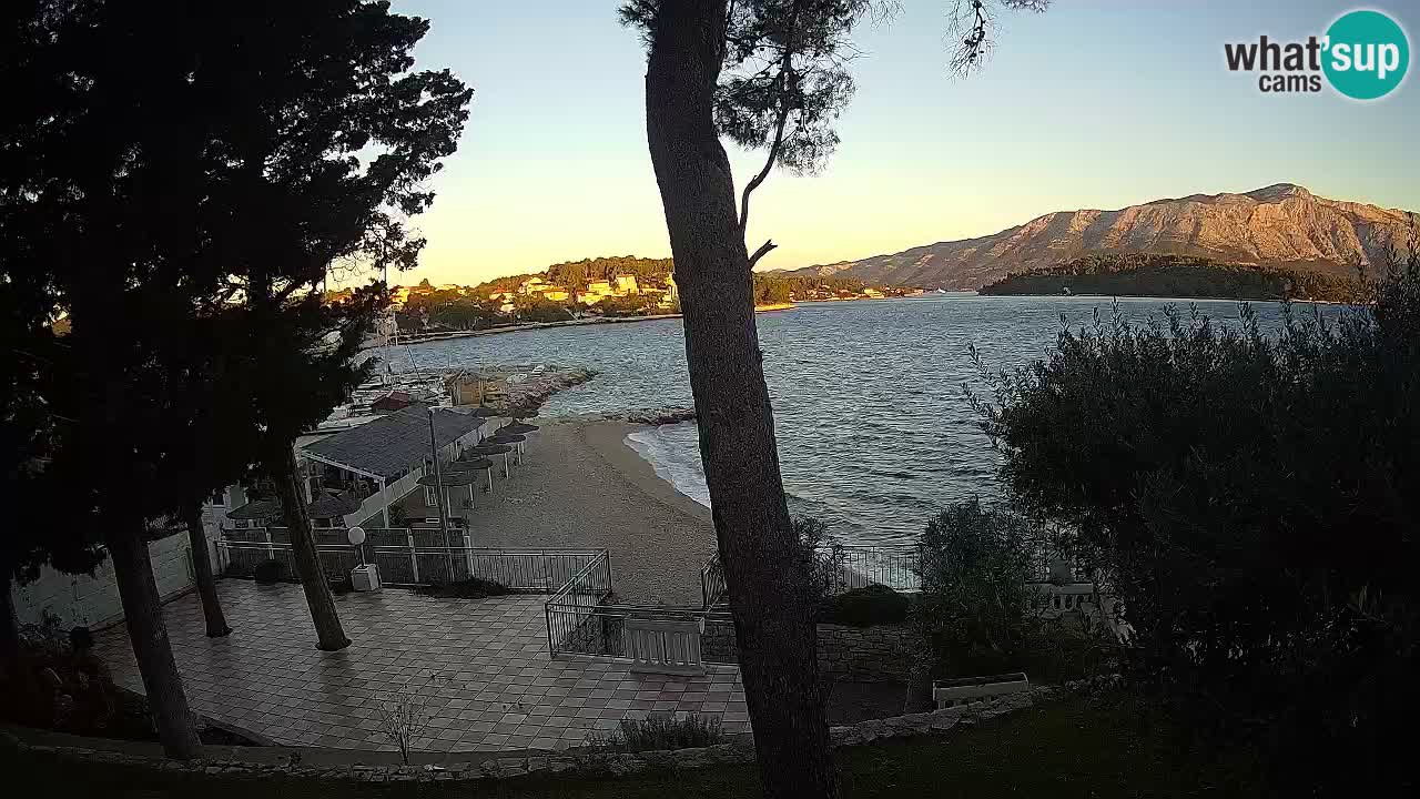 Webcam Lumbarda – Prvi Žal Strand – Korčula