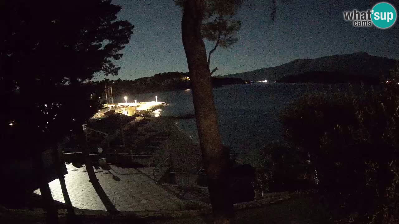 Webcam Lumbarda – Prvi Žal beach – Korčula
