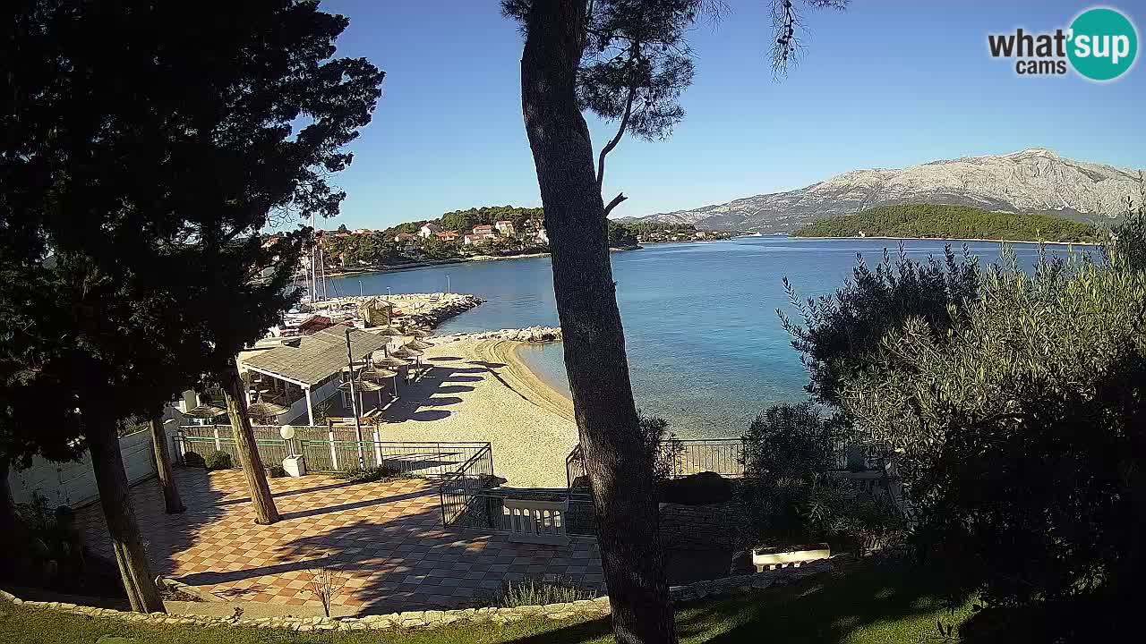Webcam Lumbarda – Prvi Žal Strand – Korčula