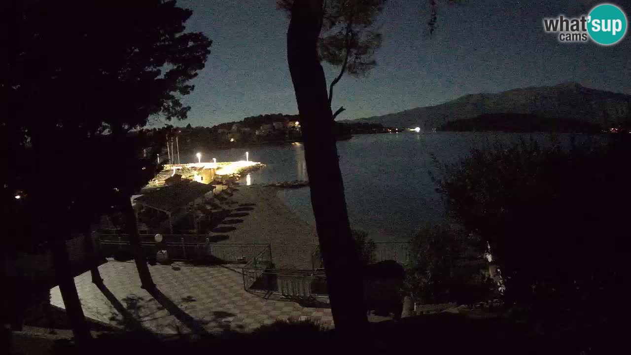 Webcam Lumbarda – Prvi Žal Strand – Korčula