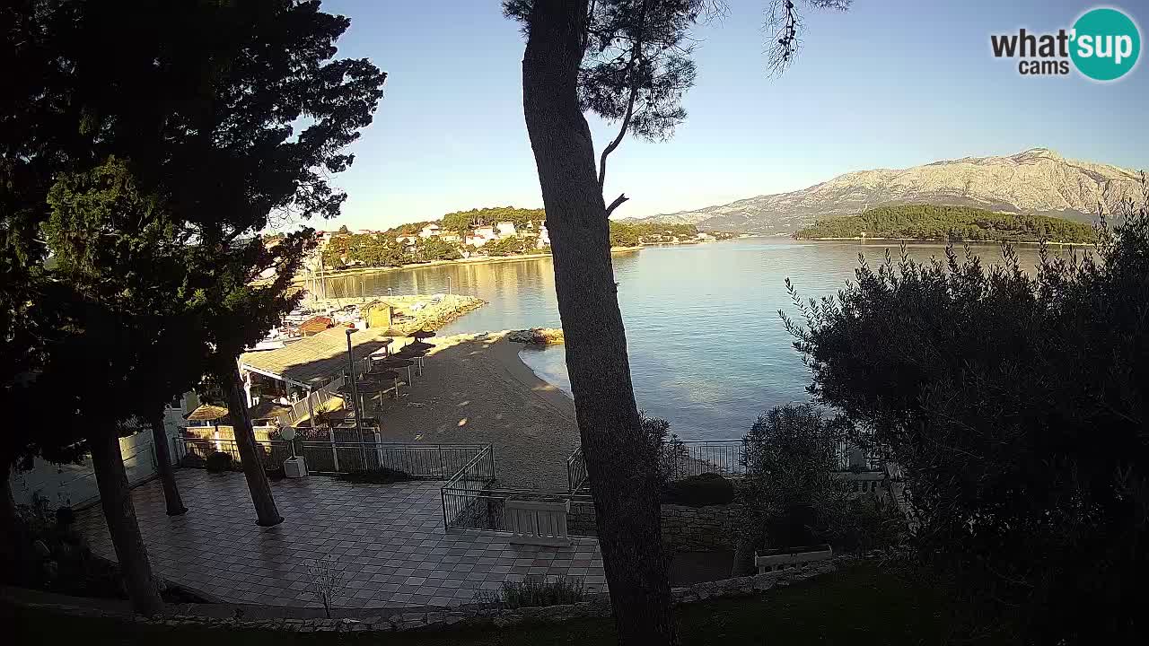 Webcam Lumbarda – Prvi Žal Strand – Korčula