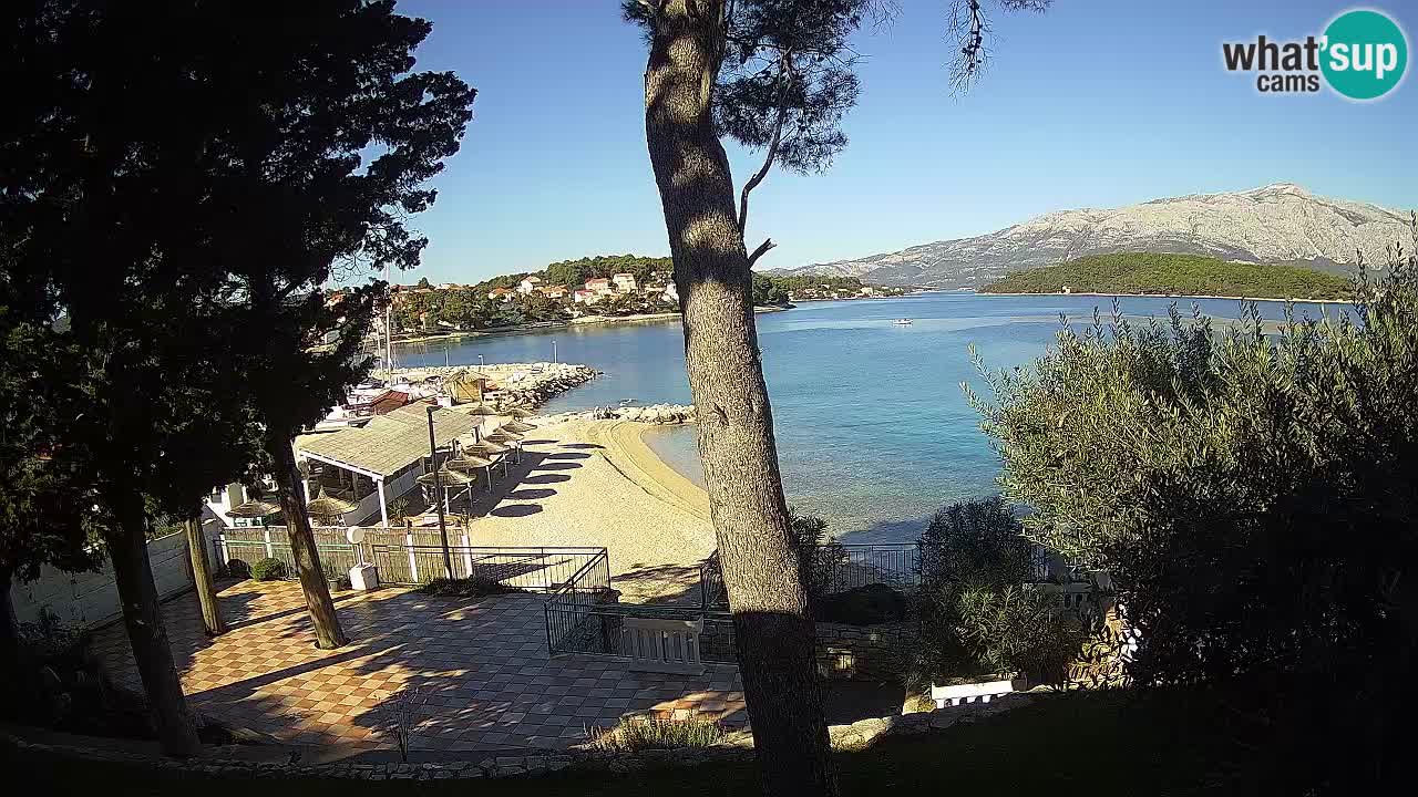 Webcam Lumbarda – Prvi Žal Strand – Korčula