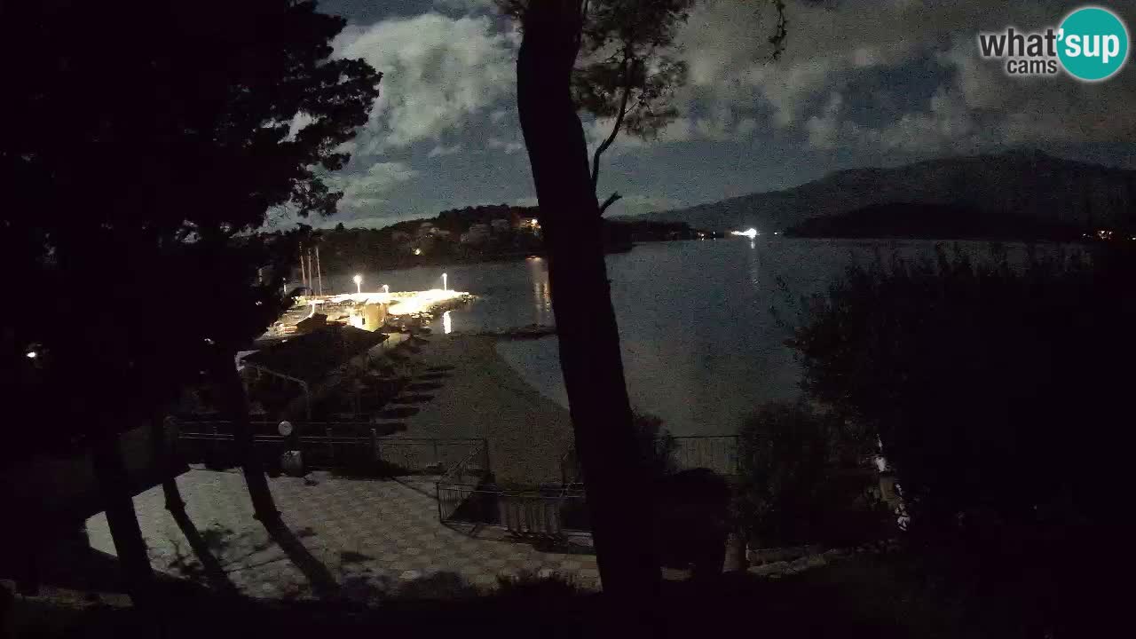 Webcam live Lumbarda – Plage Prvi Žal – Korčula