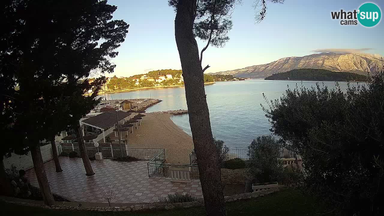 Webcam Lumbarda – Prvi Žal Strand – Korčula