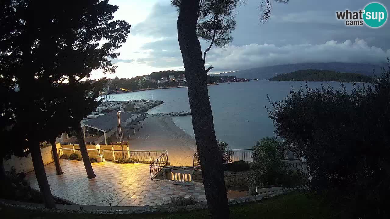 Livecam Lumbarda – Spiaggia Prvi Žal – Korčula