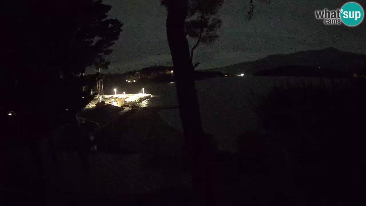 Livecam Lumbarda – Spiaggia Prvi Žal – Korčula
