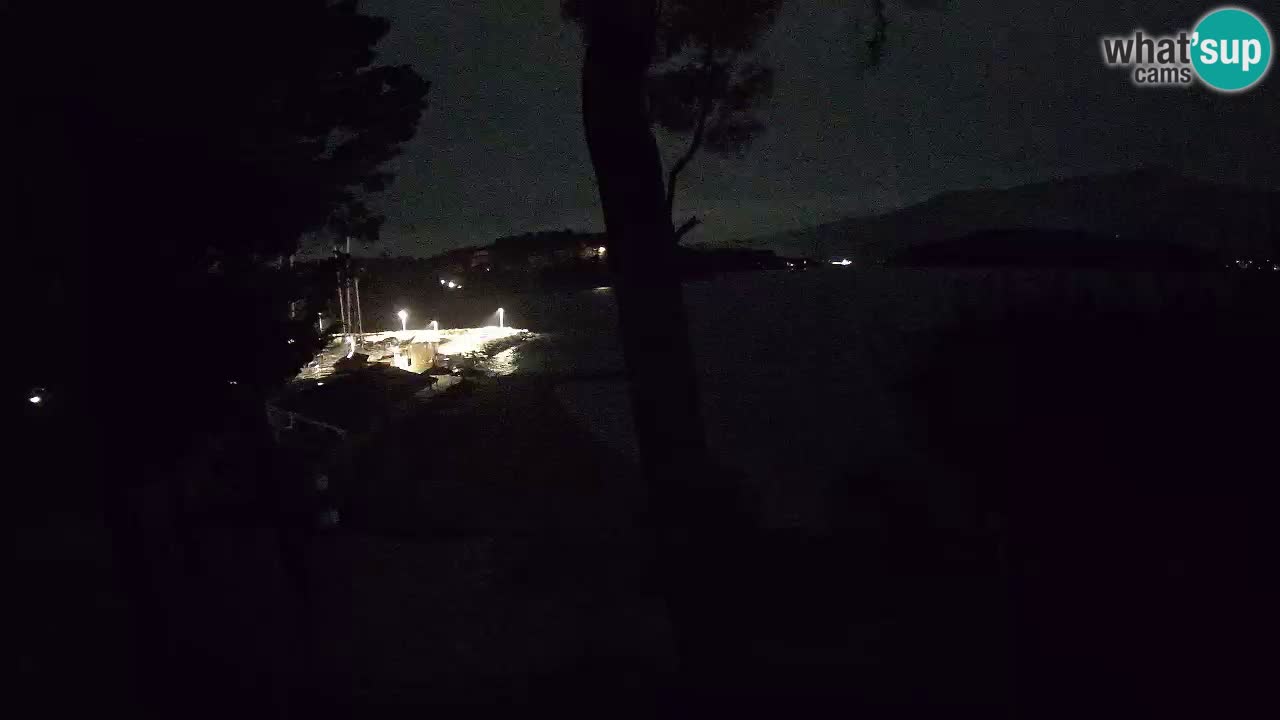 Livecam Lumbarda – Spiaggia Prvi Žal – Korčula