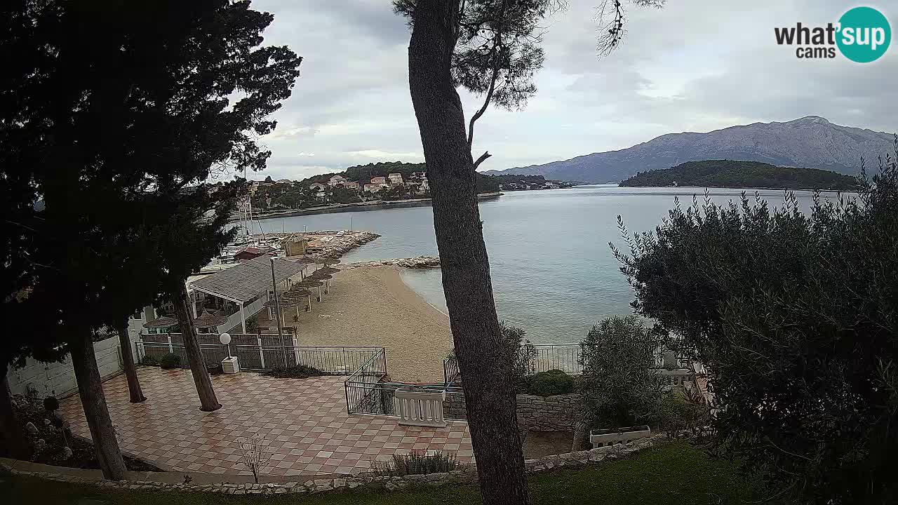 Webcam Lumbarda – Prvi Žal Strand – Korčula