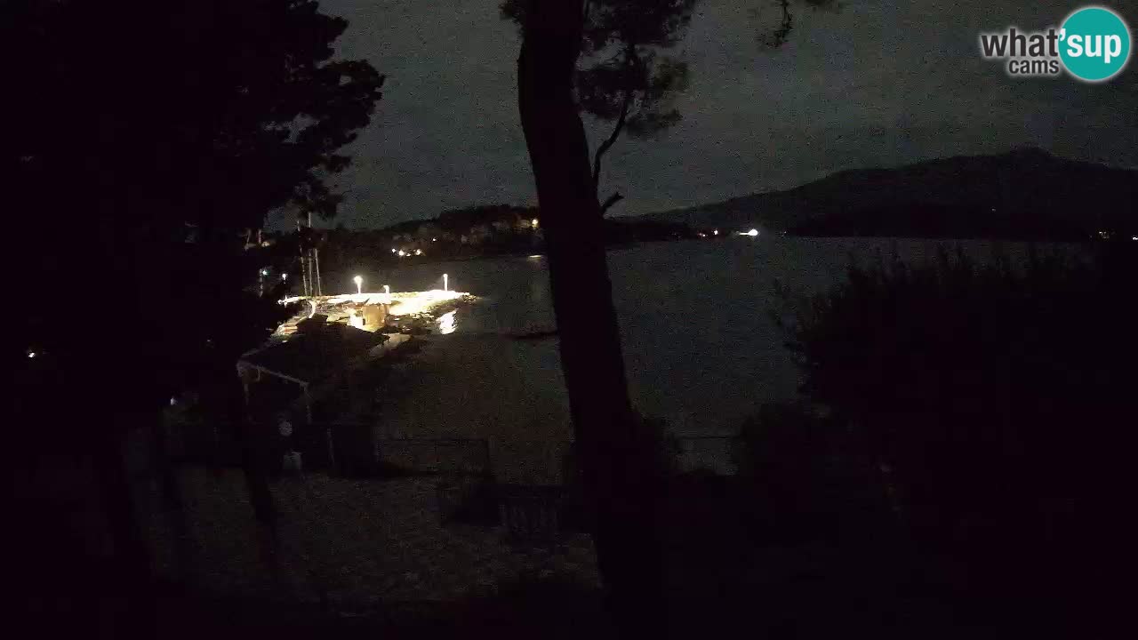 Livecam Lumbarda – Spiaggia Prvi Žal – Korčula