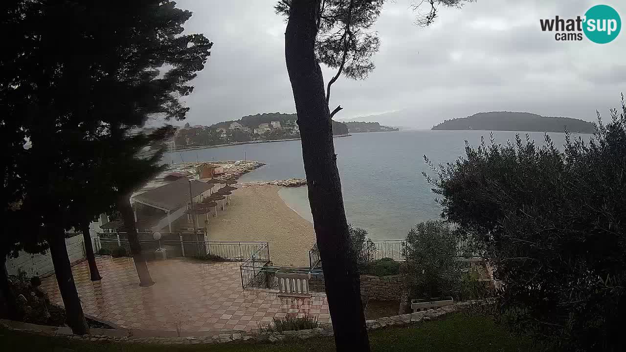Spletna kamera Lumbarda – Plaža Prvi Žal – Korčula