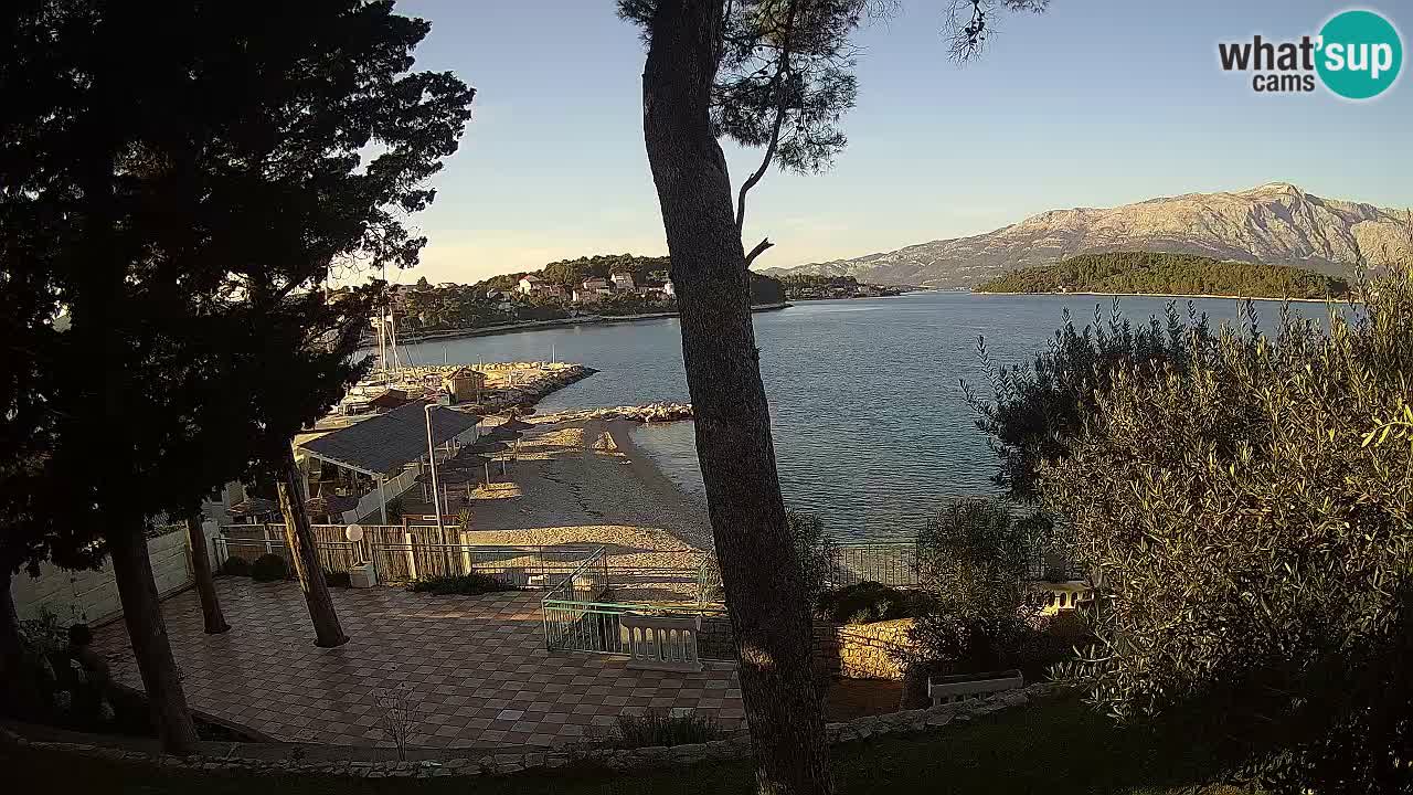 Webcam Lumbarda – Prvi Žal Strand – Korčula