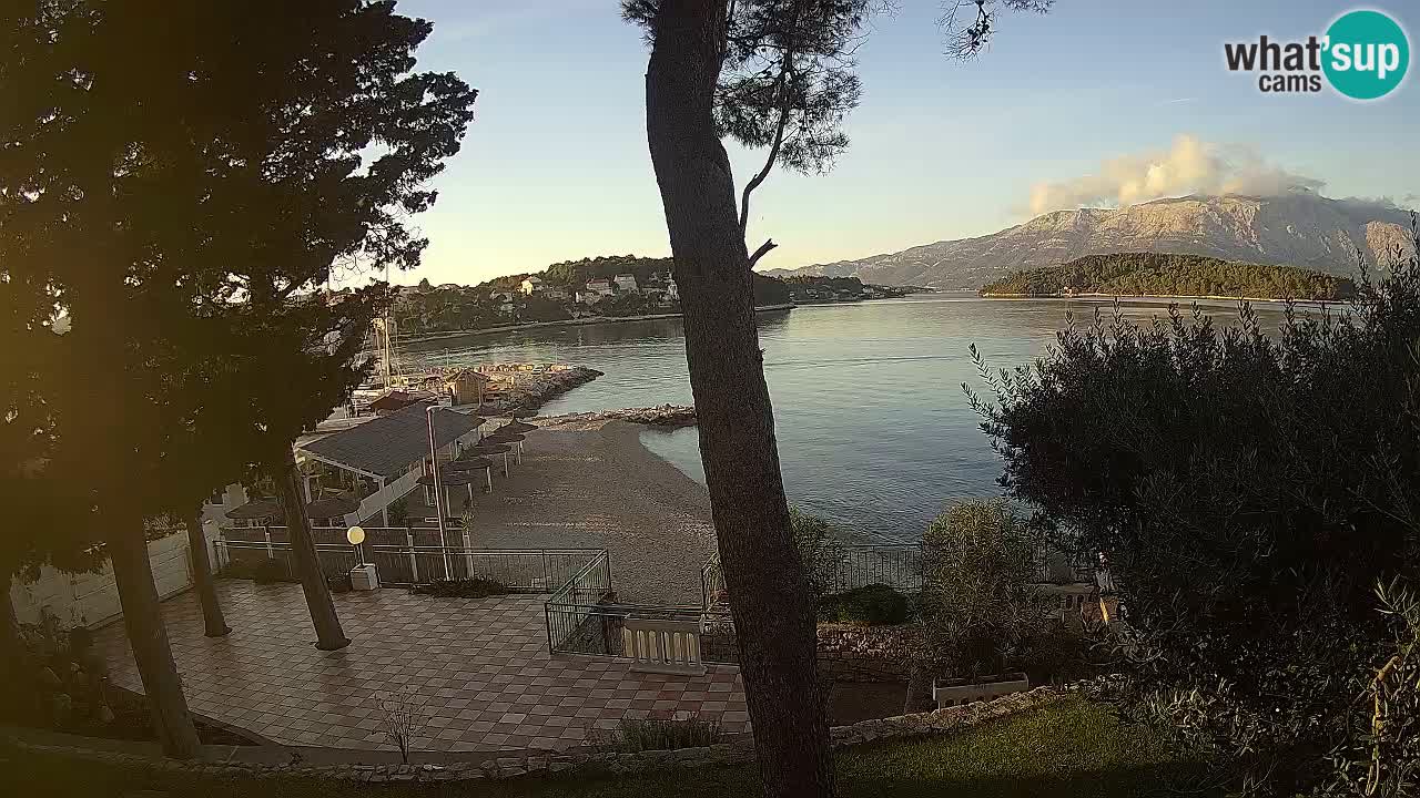 Webcam Lumbarda – Prvi Žal Strand – Korčula