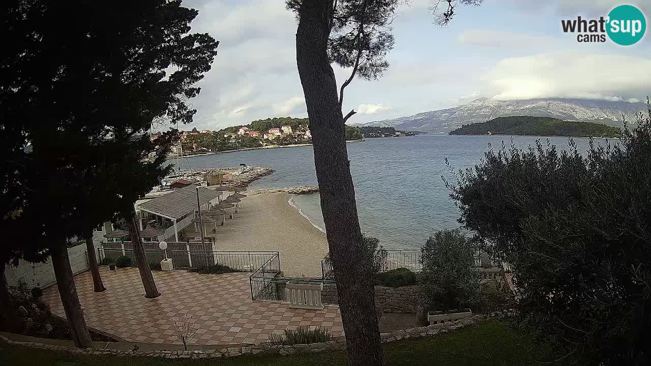 Camera en vivo Lumbarda – Playa Prvi Žal – Korčula