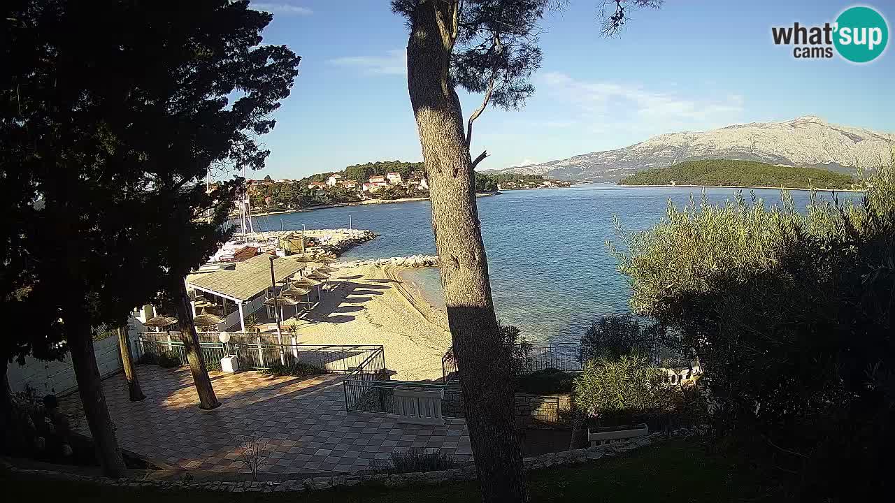 Webcam Lumbarda – Prvi Žal beach – Korčula