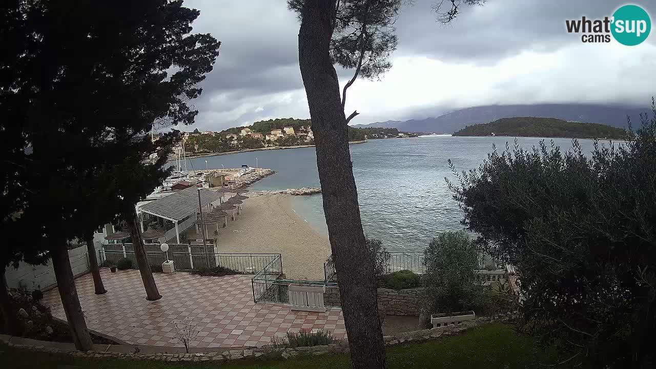 Webcam Lumbarda – Prvi Žal beach – Korčula