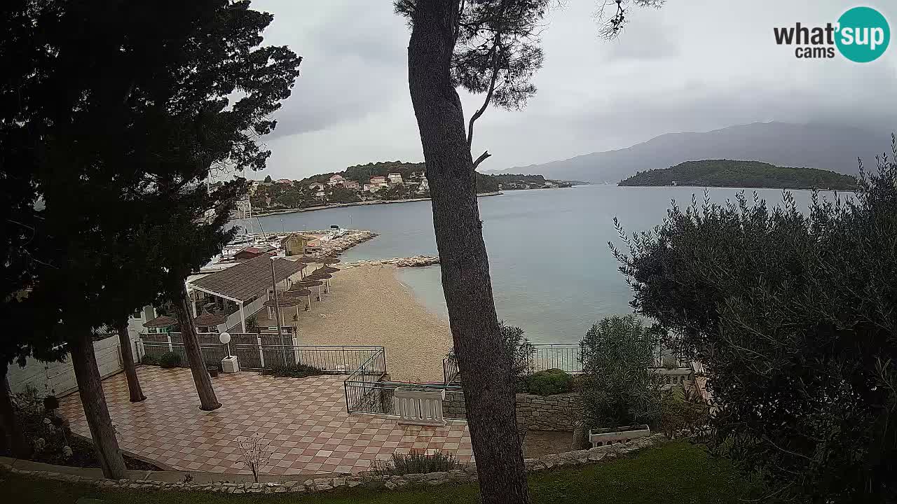 Web kamera Lumbarda – Plaža Prvi Žal – Korčula