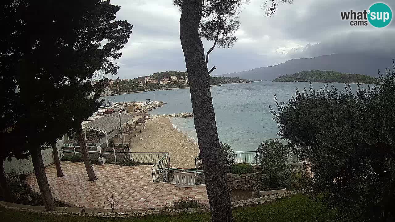 Webcam Lumbarda – Prvi Žal beach – Korčula