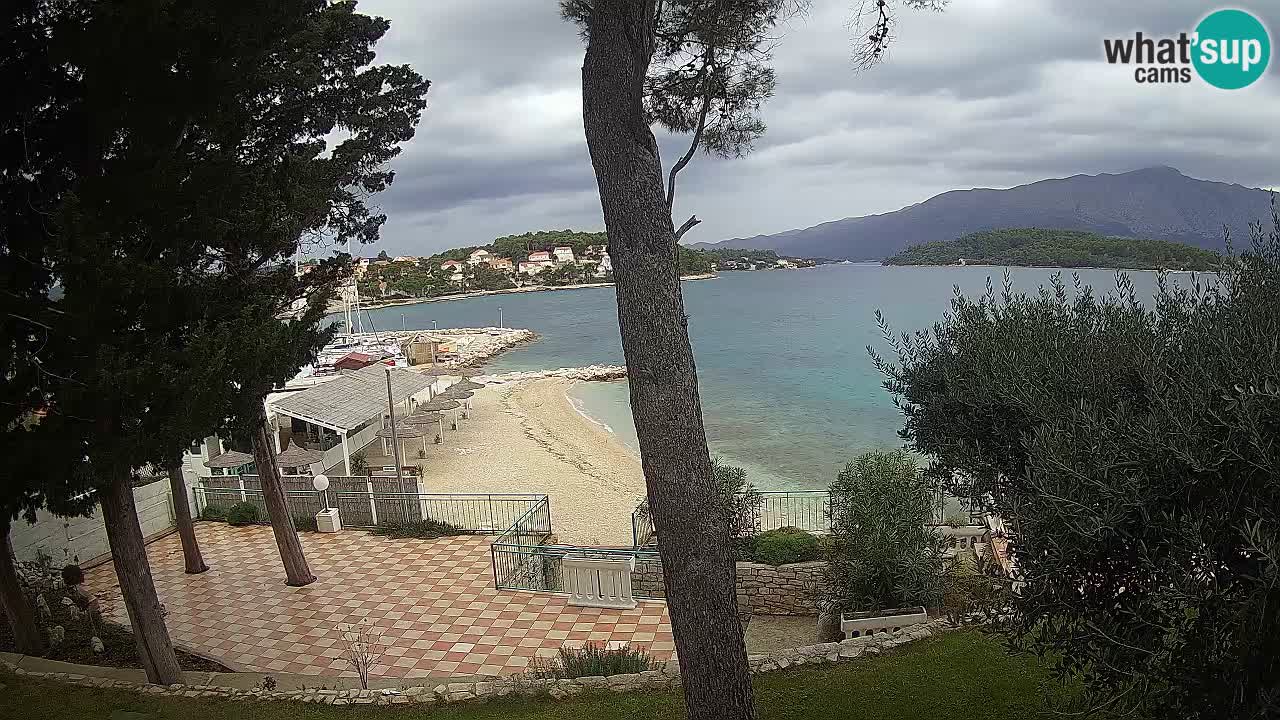 Camera en vivo Lumbarda – Playa Prvi Žal – Korčula