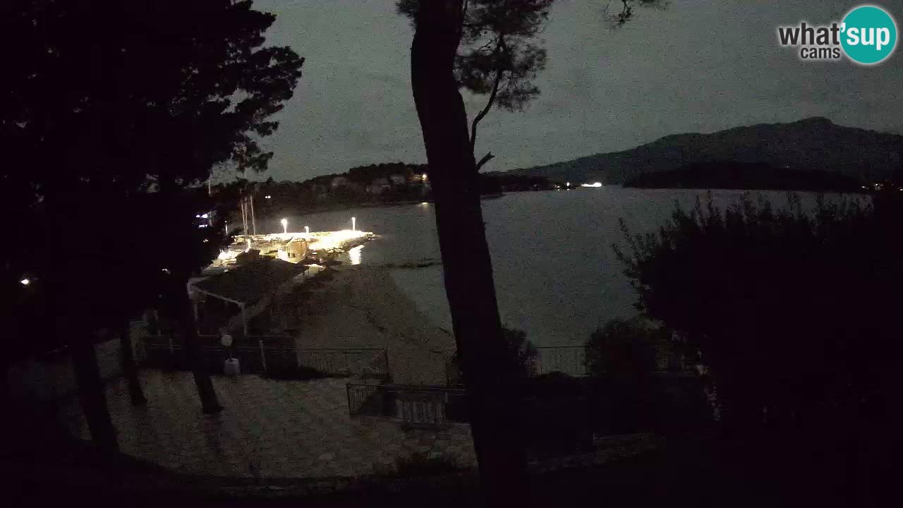 Livecam Lumbarda – Spiaggia Prvi Žal – Korčula