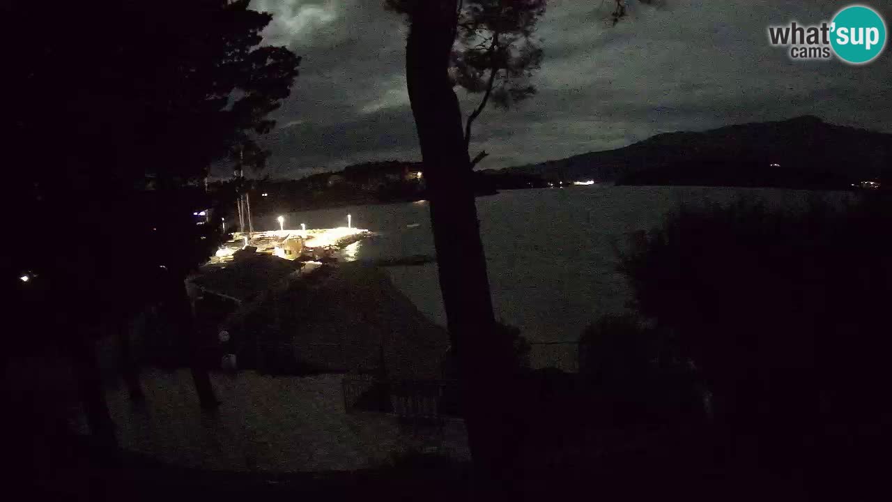 Livecam Lumbarda – Spiaggia Prvi Žal – Korčula