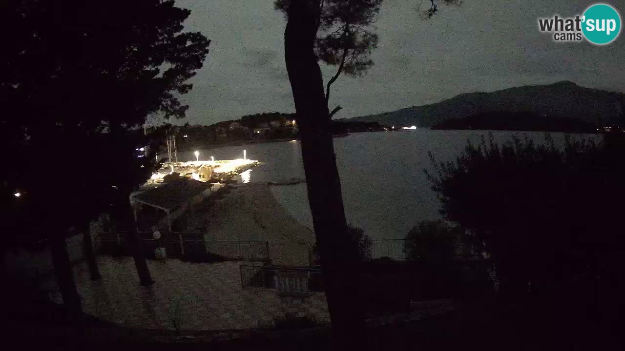 Webcam live Lumbarda – Plage Prvi Žal – Korčula