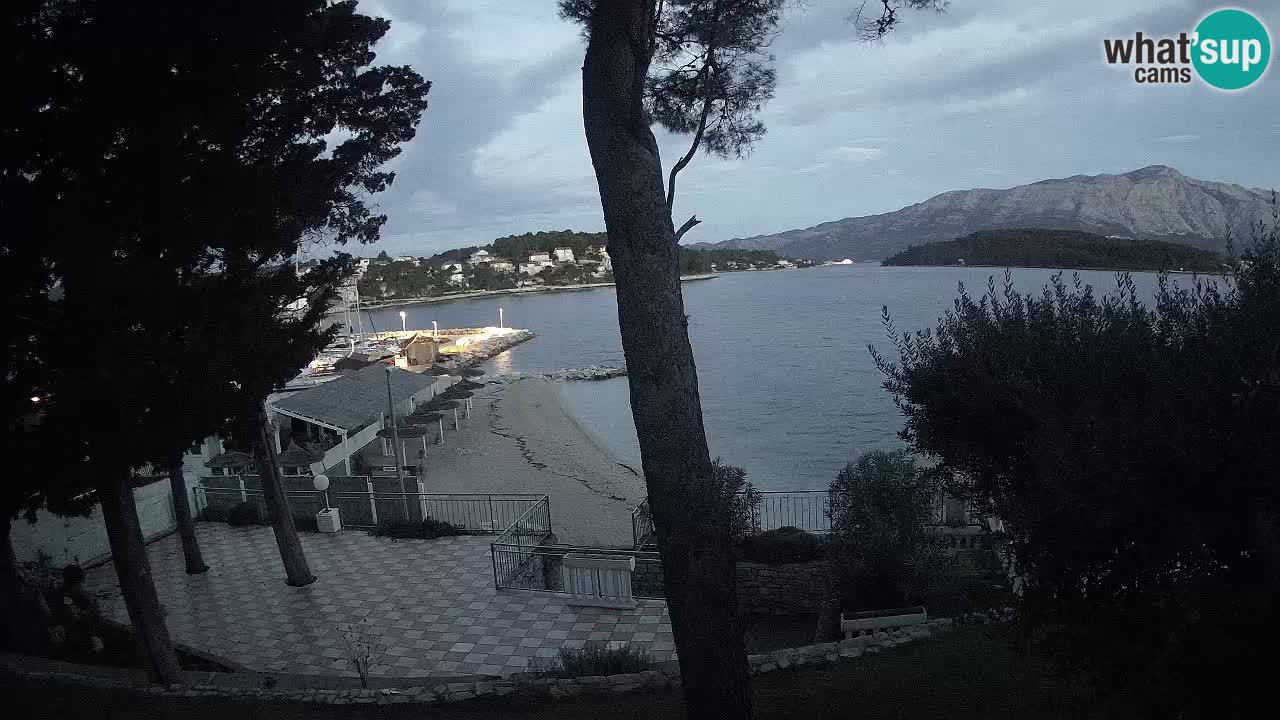 Webcam Lumbarda – Prvi Žal Strand – Korčula