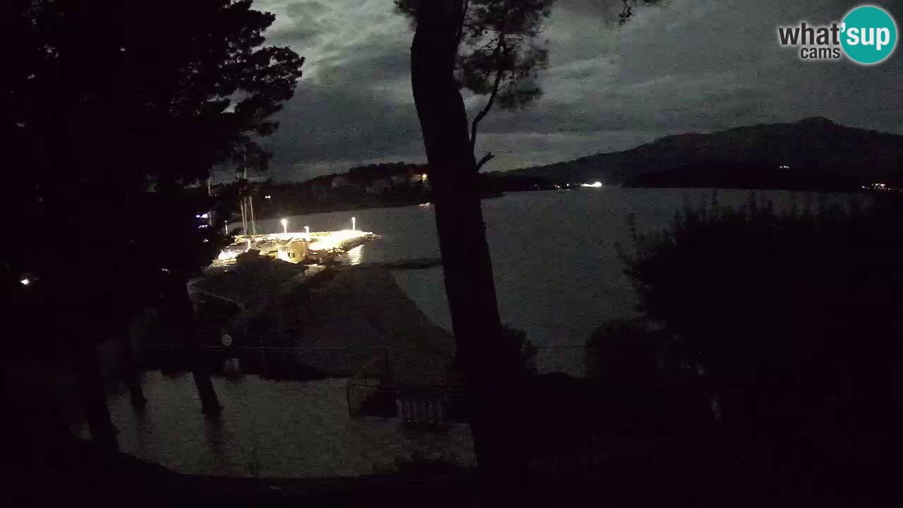 Spletna kamera Lumbarda – Plaža Prvi Žal – Korčula