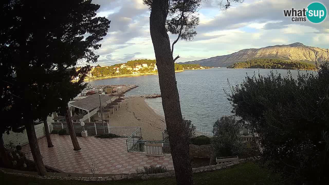 Webcam Lumbarda – Prvi Žal Strand – Korčula