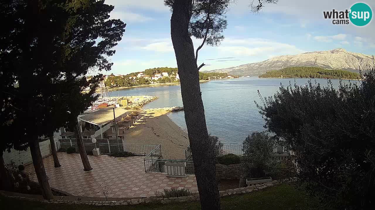 Webcam Lumbarda – Prvi Žal Strand – Korčula