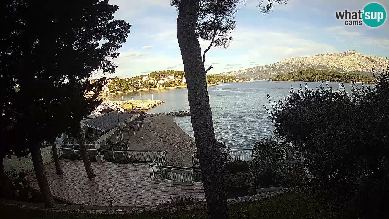 Webcam Lumbarda – Prvi Žal Strand – Korčula
