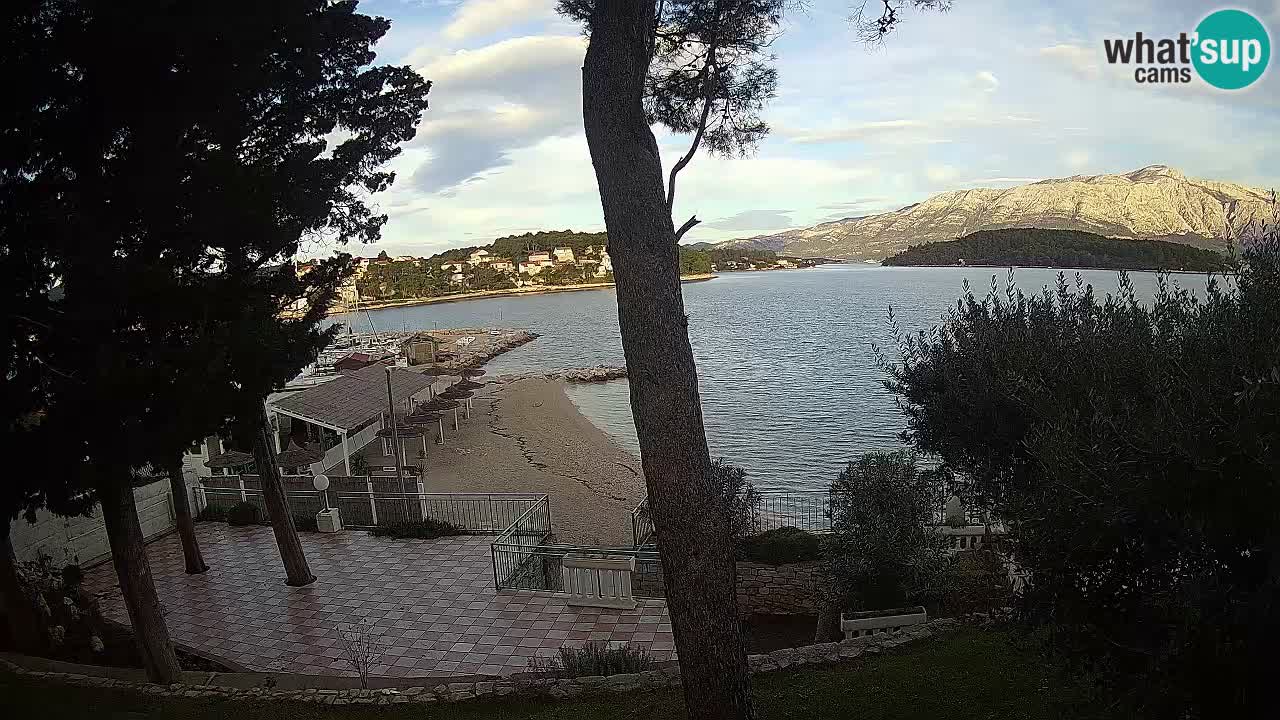 Webcam Lumbarda – Prvi Žal Strand – Korčula