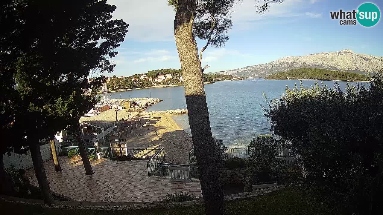 Webcam Lumbarda – Prvi Žal Strand – Korčula