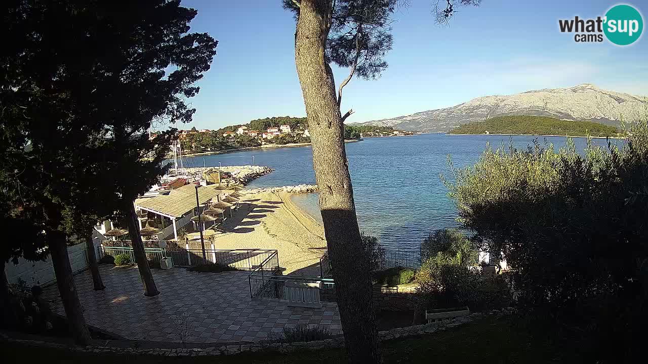 Webcam Lumbarda – Prvi Žal Strand – Korčula