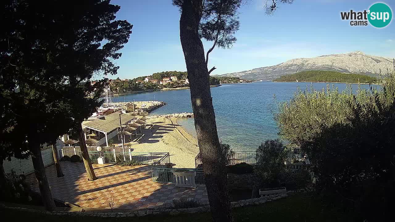 Webcam Lumbarda – Prvi Žal Strand – Korčula
