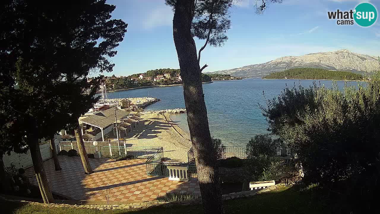 Webcam Lumbarda – Prvi Žal Strand – Korčula
