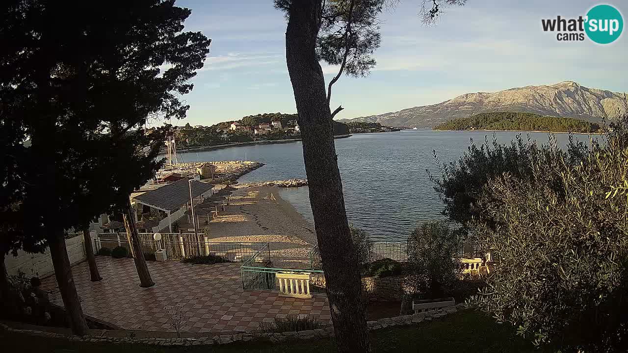 Webcam Lumbarda – Prvi Žal Strand – Korčula