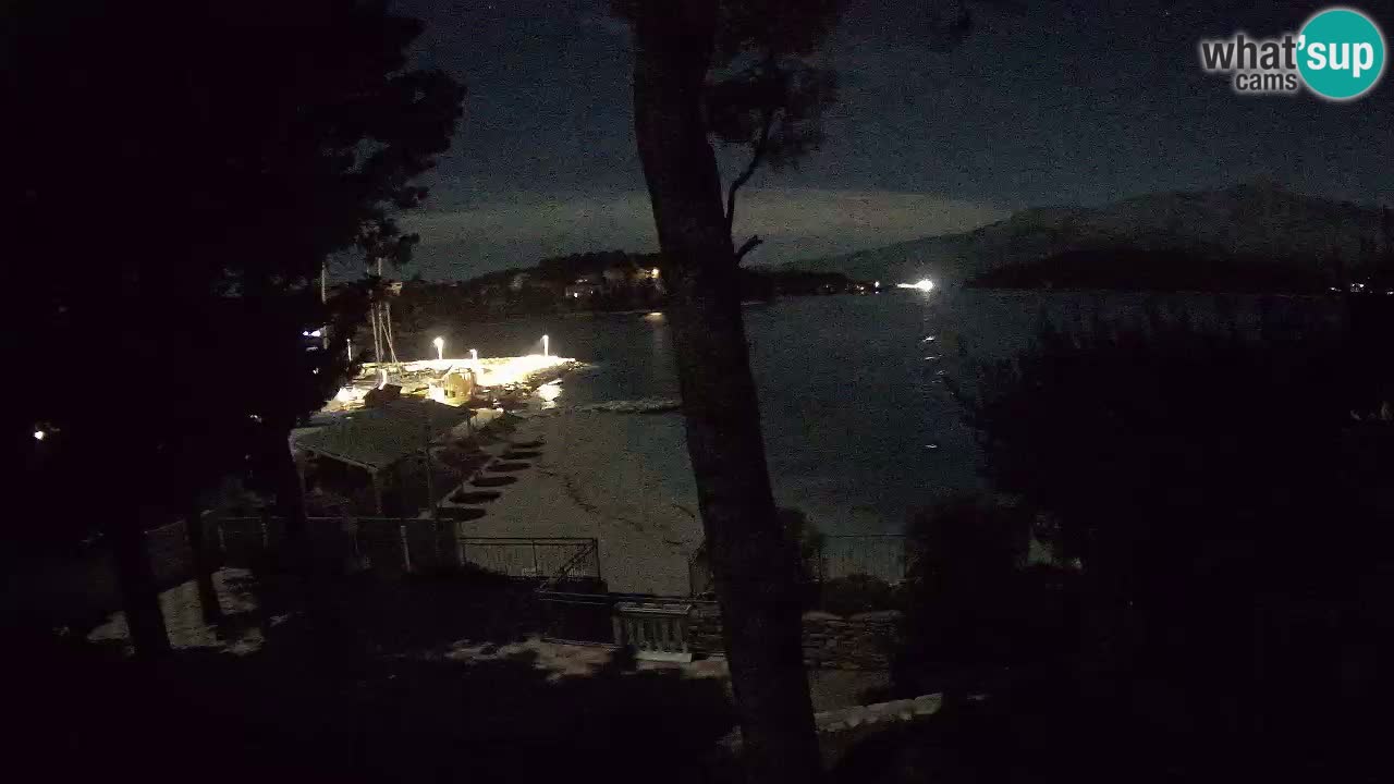 Camera en vivo Lumbarda – Playa Prvi Žal – Korčula
