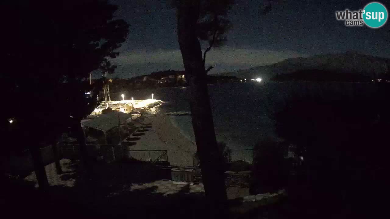 Livecam Lumbarda – Spiaggia Prvi Žal – Korčula