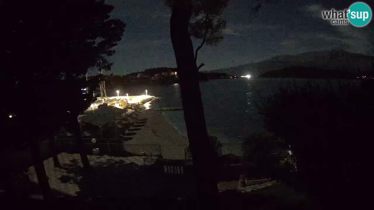 Livecam Lumbarda – Spiaggia Prvi Žal – Korčula