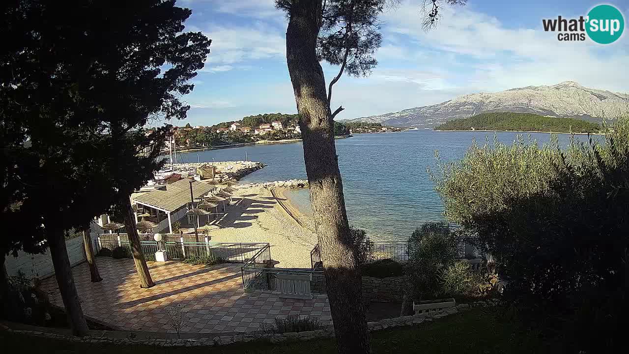 Webcam Lumbarda – Prvi Žal beach – Korčula