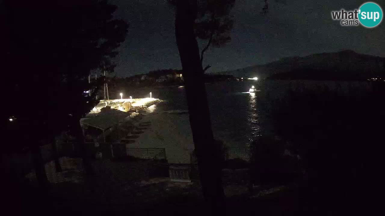 Web kamera Lumbarda – Plaža Prvi Žal – Korčula