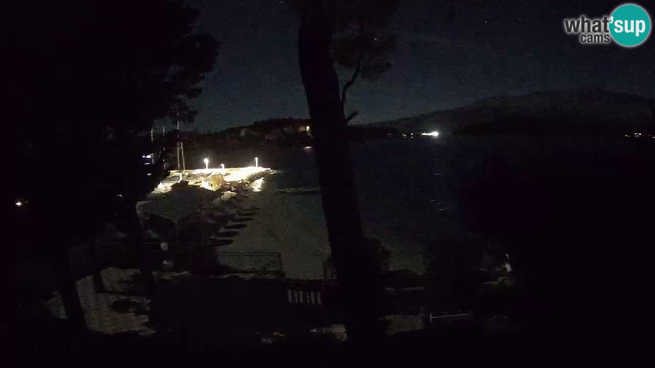 Livecam Lumbarda – Spiaggia Prvi Žal – Korčula