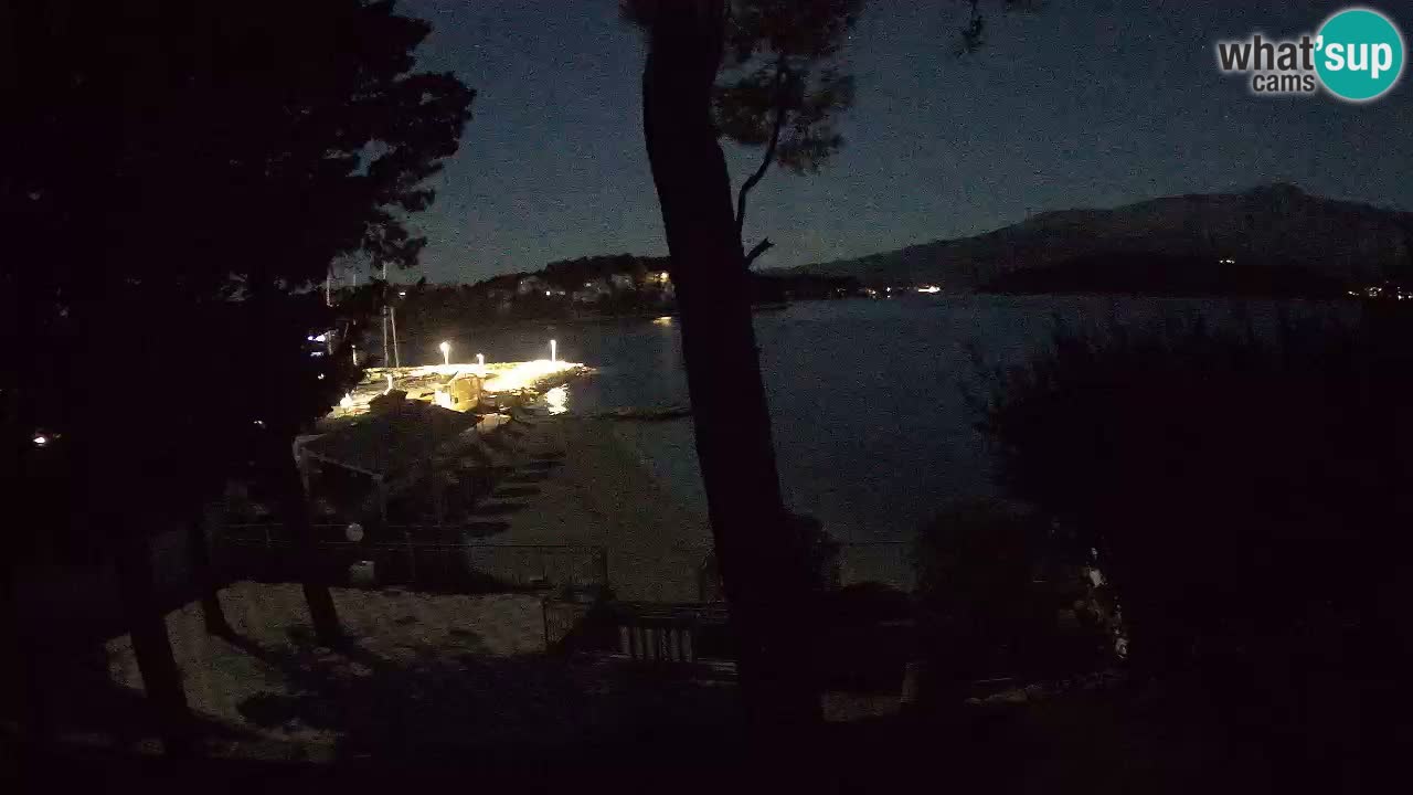 Spletna kamera Lumbarda – Plaža Prvi Žal – Korčula