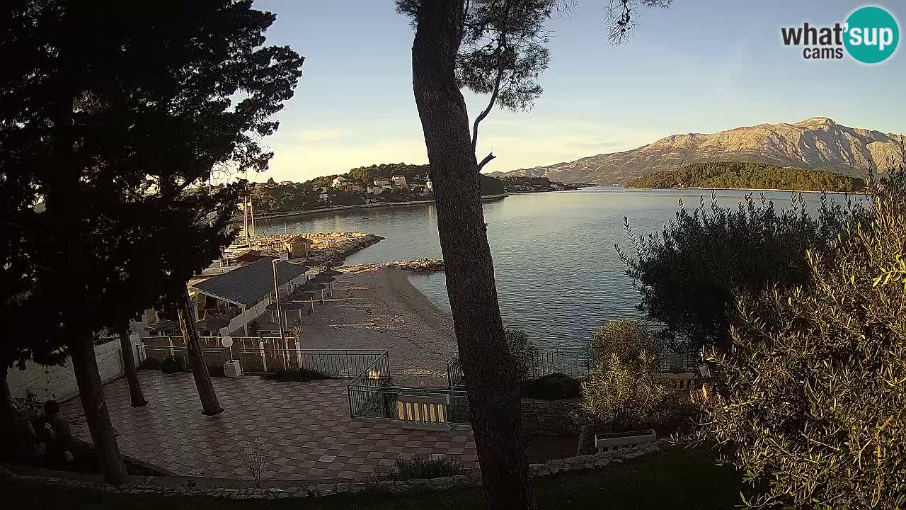 Webcam Lumbarda – Prvi Žal Strand – Korčula
