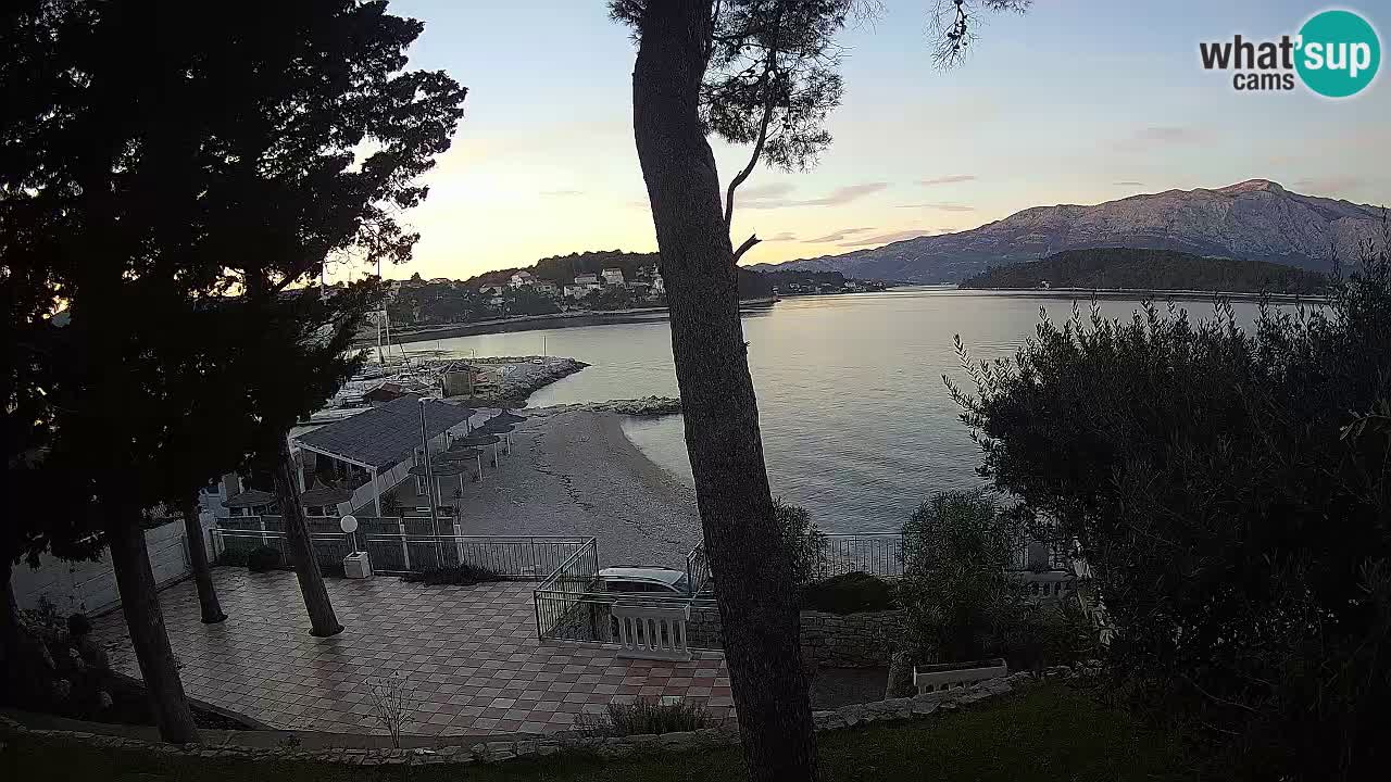 Webcam Lumbarda – Prvi Žal Strand – Korčula