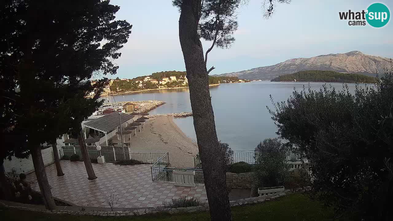 Webcam Lumbarda – Prvi Žal Strand – Korčula