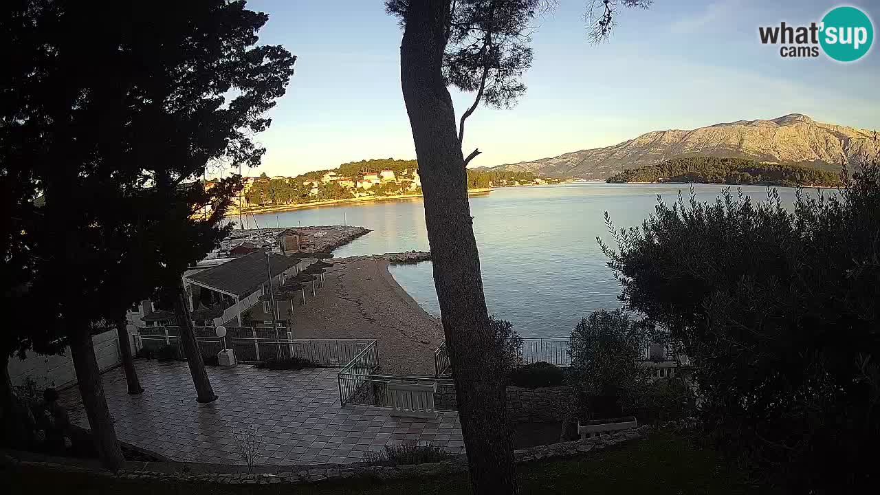 Webcam Lumbarda – Prvi Žal Strand – Korčula