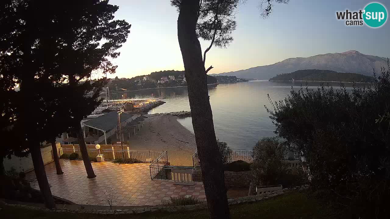 Webcam Lumbarda – Prvi Žal Strand – Korčula