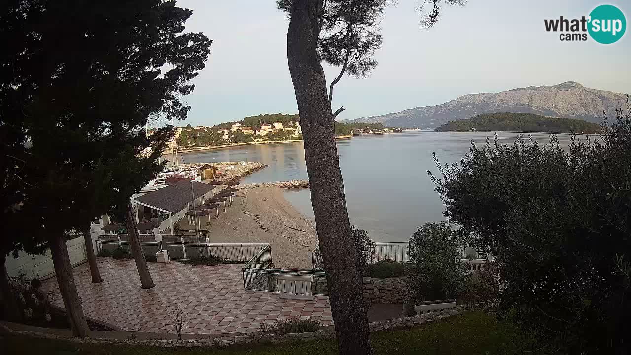 Webcam Lumbarda – Prvi Žal Strand – Korčula
